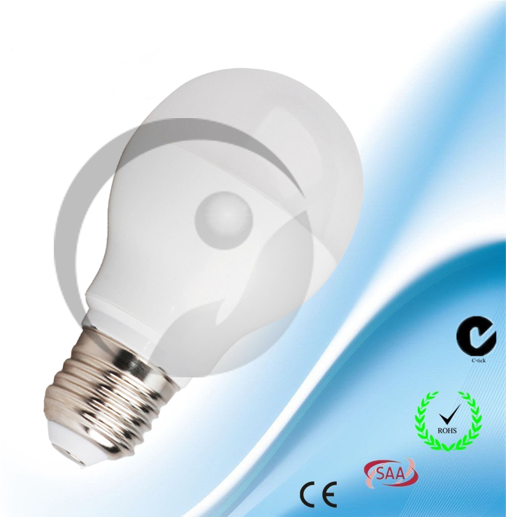 E27 LED Round Bulb 9W